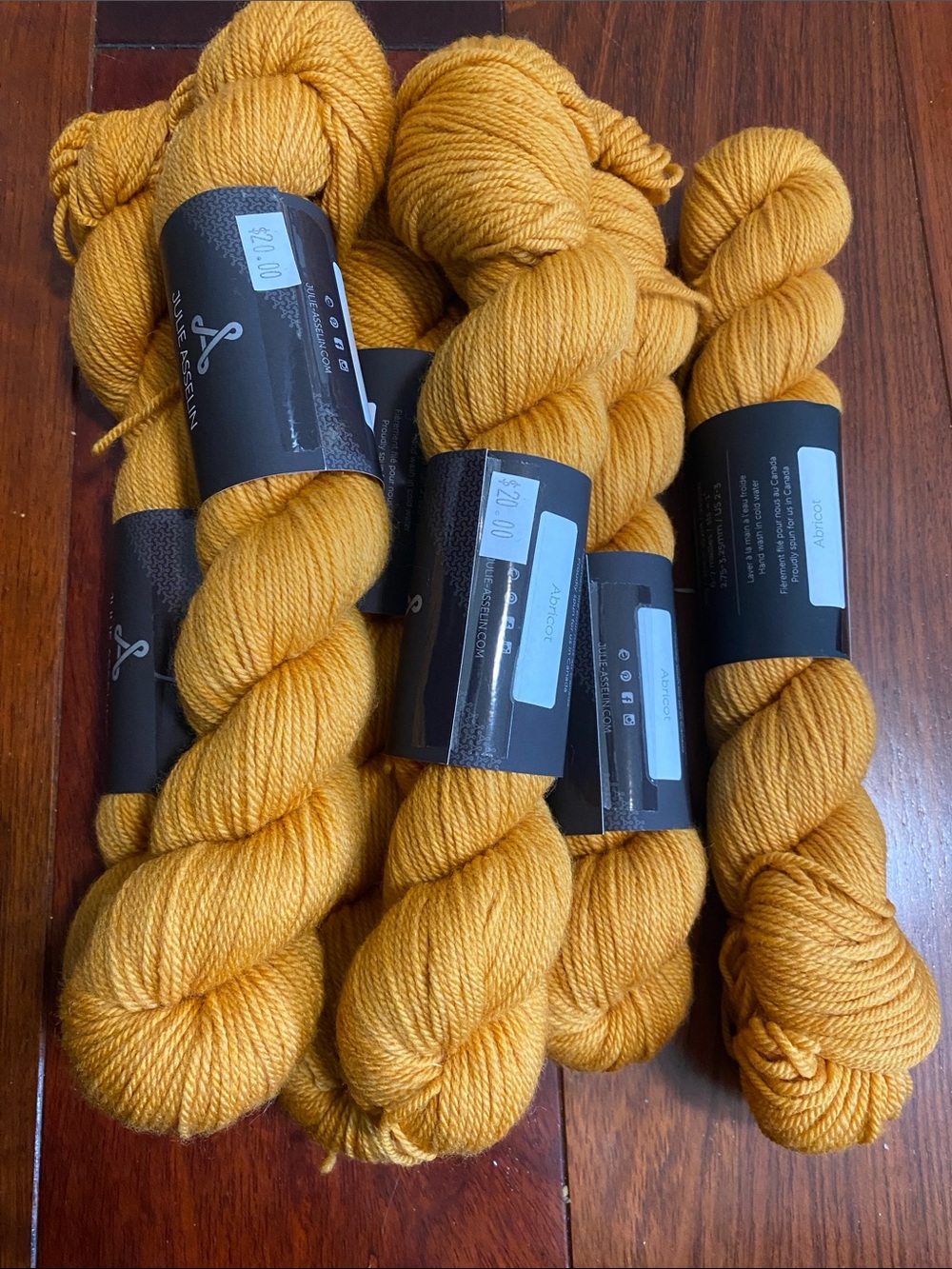 Julie Asselin Journey Sport Yarn - 6 Skeins